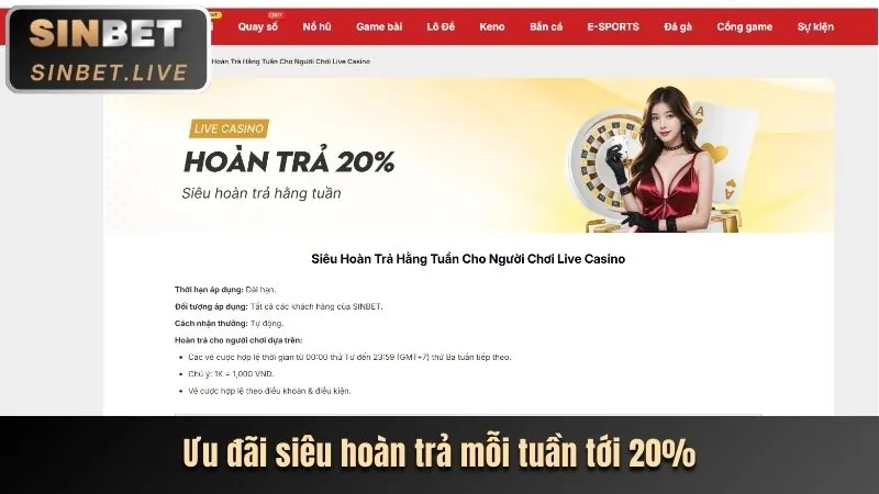 Ưu đãi sinh nhật và sự kiện đặc biệt Win18